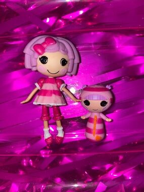 Lalaloopsy minis Pillow Featherbed and Blanket Featherbed dolls